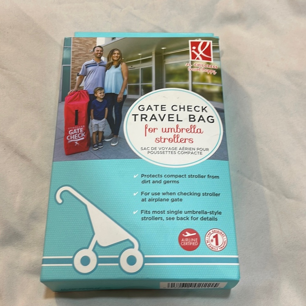 J.L. Childress Gate Check Bag for Strollers- New